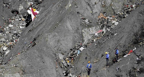 Germanwings Pilot Searched Web About Suicide and Cockpit Doors, Officials Say